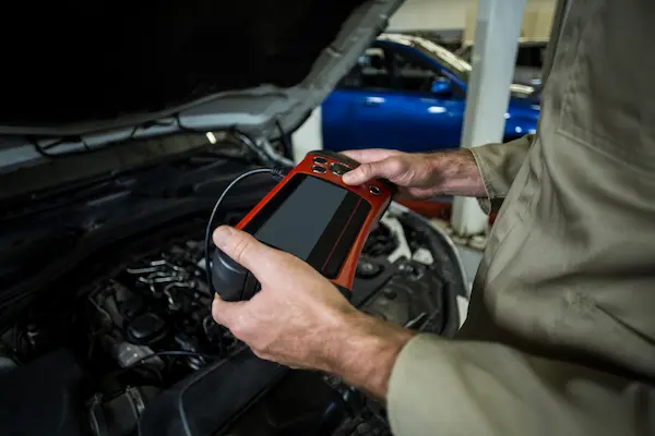 Oil change and routine maintenance service